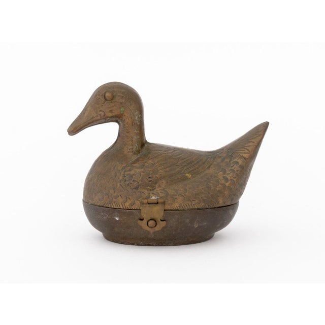 Chinese Duck Form Covered Boxes, 4 For Sale - Image 9 of 14