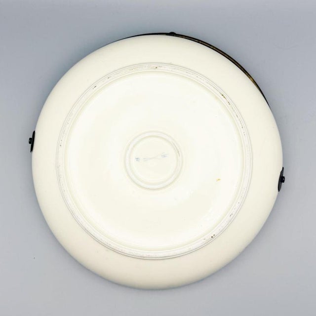 Antique Plate with Strawflower Border from Meissen, 1890s For Sale - Image 5 of 6