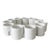 Ceramic Vintage PS Varmeljushallare Candlestick Set in White Ceramic by Ehlen Johansson for Ikea, 1990s, Set of 12 For Sale - Image 7 of 7