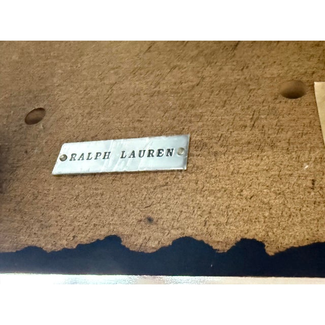 Ralph Lauren Home Anglesey Pedestal End Table For Sale - Image 12 of 12