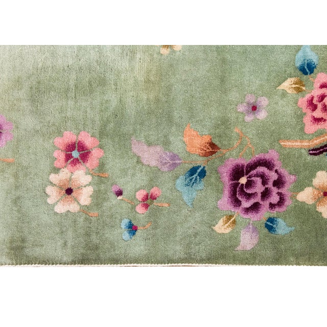 Mid 20th Century Chinese Art Deco Rug For Sale - Image 4 of 12