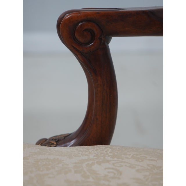 Set of 10 Theodore Alexander Mahogany Georgian Style Dining Chairs For Sale In Philadelphia - Image 6 of 18