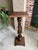 Antique French Pedestal Plant Stand Display Breton Brittany Carved Oak Baluster For Sale - Image 11 of 13