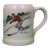 Mid 20th Century Paul Brown X Brooks Brothers Ceramic Mug With Alpine Skier Scene For Sale