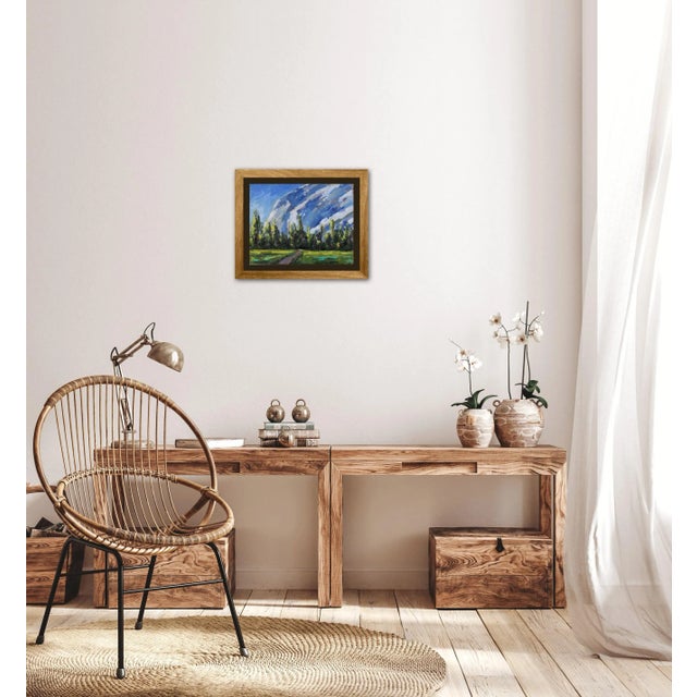 Yosemite Landscape (Original Plein Air Oil Painting) For Sale In Reno/Lake Tahoe - Image 6 of 12