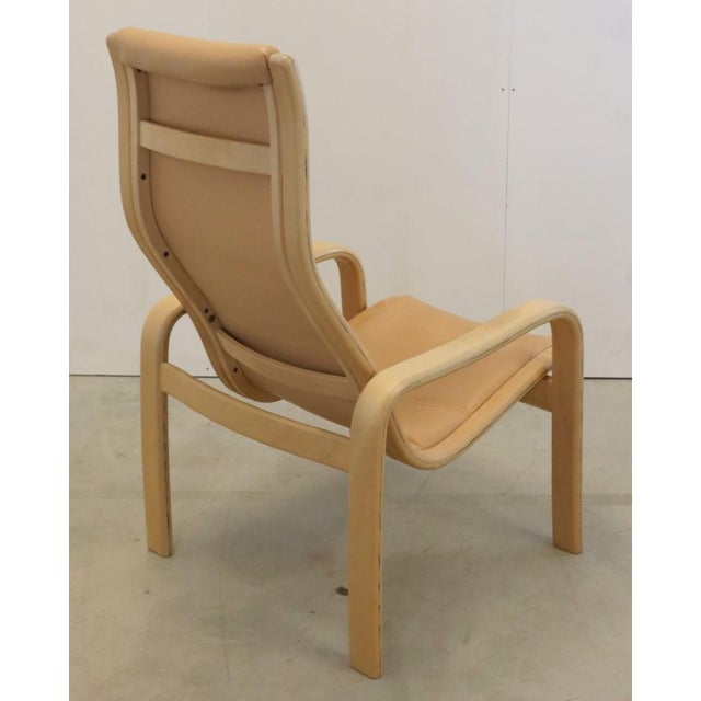 Armchair by Yngve Ekstrom for Swedese, 1980s For Sale - Image 11 of 16