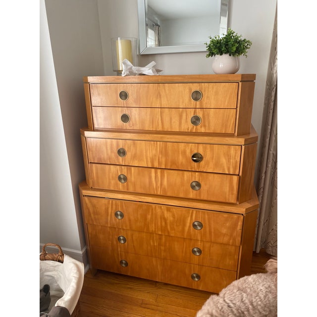 Baker Maple Queen Sleighbed For Sale - Image 10 of 10