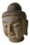 Hand Carved Stone Buddha Head For Sale