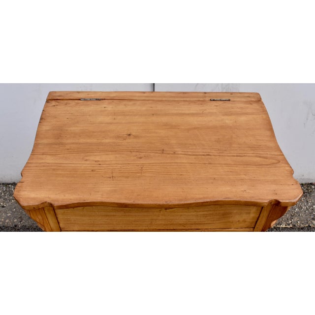 Pine One Door Lift-Top Dresser Base, Netherlands For Sale - Image 10 of 12