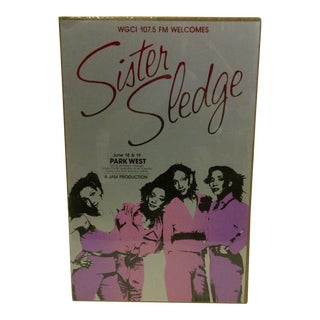 Vintage Sister Sledge Concert Poster For Sale