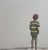 In this thought-provoking artwork, a solitary child stands with his back to the viewer, encapsulating a poignant sense of...
