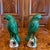 Pair of Antique Sancai Glazed Chinese Export Parrots For Sale - Image 11 of 12