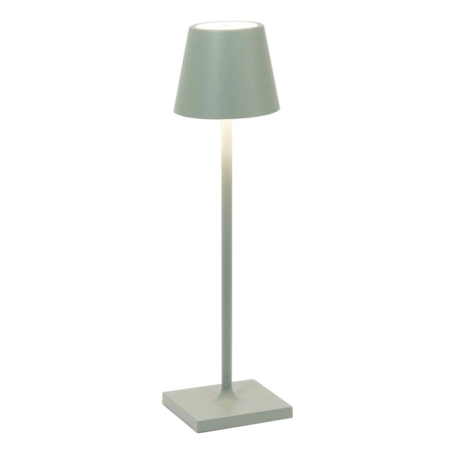 Zafferano Poldina Micro Lamp, Sage For Sale
