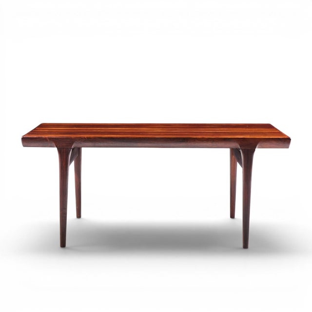 Wood Niels Moller Mid Century Danish Rosewood Hidden Leaf Expanding Dining Table With 2 Leaves For Sale - Image 7 of 10