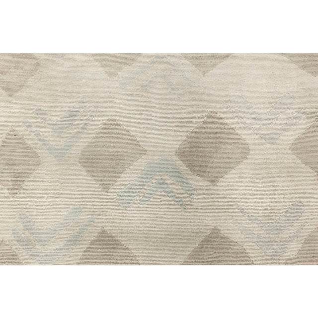Modern Tibetan Silk Runner by Doris Leslie Blau. Size: 2'9" × 14'0" (83 × 426 cm). A refined expression of contemporary...