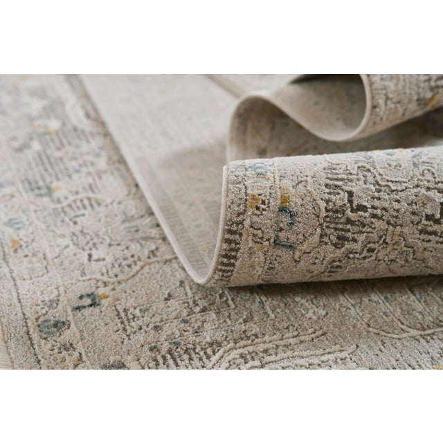 Gray Momeni Morgan Grey Machine Made Area Rug 7'10" X 10'10" For Sale - Image 8 of 8