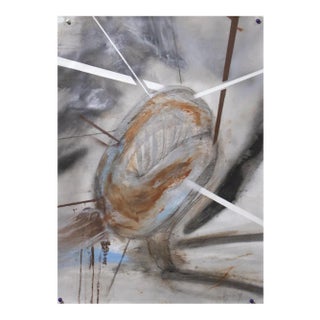 Irakli (Akuna) Kavtaradze, If You See, You Can Sensum, 2021, Mixed Media on Paper For Sale