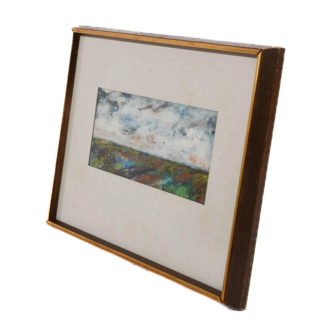 Framed Signed J. Akston "Exuberance of Spring, 1974" Artwork For Sale - Image 4 of 11