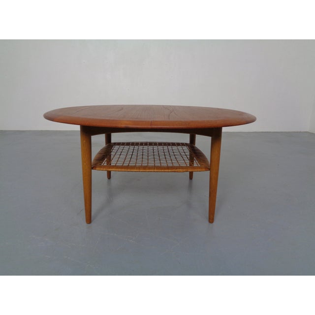 Teak Coffee Table by Johannes Andersen for CFC Silkeborg, Denmark, 1960s For Sale - Image 15 of 15