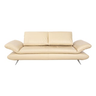 Velluti Leather Three-Seater Sofa from Koinor For Sale