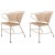 Metal Mesh Garden Chairs Attributed to Woodard - a Pair For Sale In New York - Image 6 of 6