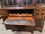 Early 20th Century Georgian Period Mahogany Inlaid Breakfront Bookcase With Secretary Desk With Key For Sale - Image 11 of 12