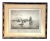 Late 19th Century Charles A. Vanderhoof San Francisco Bay Etching, Framed For Sale