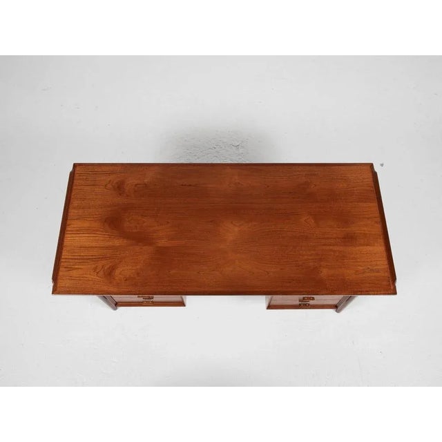 Mid-Century Danish Desk in Teak attributed to Arne Vodder for Sibast, 1960s For Sale - Image 6 of 13