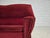Mid-Century Modern Danish 2-Seater Sofa in Red Furniture Velour, 1970s For Sale - Image 3 of 14