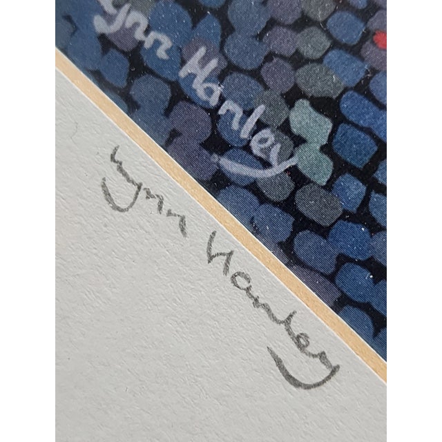 Victoria Street Framed Gouache Giclee Print Painting Signed by Artist Lynn Hanley Wall Art For Sale - Image 15 of 17