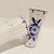 Ceramic Vintage Blue Hand-Painted Floral Vases from Delft, 1920s, Set of 2 For Sale - Image 7 of 18
