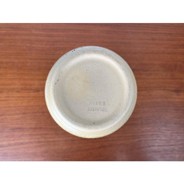 Ceramic Mid-Century Modern Danish Studio Pottery Vase from Ravnild Keramik, 1960s For Sale - Image 7 of 10