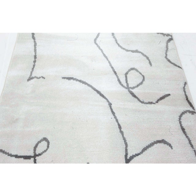 Modern Art Deco Style Hand-Knotted Wool and Silk Runner by Doris Leslie Blau For Sale In New York - Image 6 of 8
