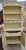 French Provincial Mid 20th Century French Provincial Style Cream Painted & Partial Gilt Two-Part Bookcase For Sale - Image 3 of 18