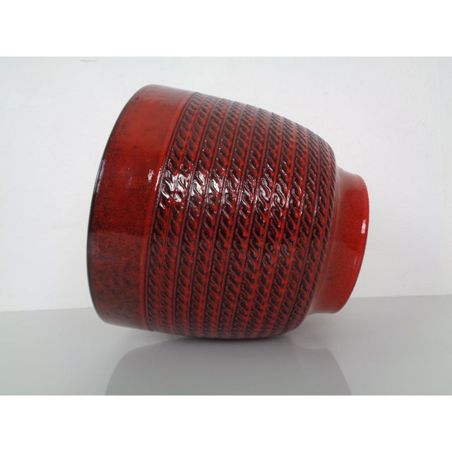 Large Ceramic Cachepot from Bay Keramik, Germany, 1970s For Sale - Image 10 of 18