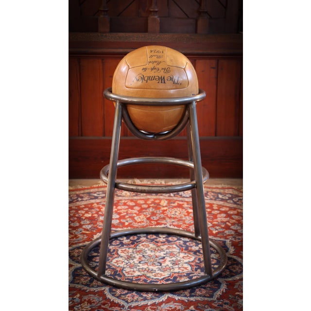 Barball Stool in Leather by Timothy Oulton, 2010s For Sale - Image 9 of 18
