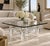 Striking “Diamante” sculptural coffee table by Mexican designer Amparo Calderon Tapia, executed in substantial solid...