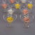 Glass Hand Painted Art Glass Tulip Floral Form Margarita Stemware, Circa 1950 - Set of 12 For Sale - Image 7 of 8