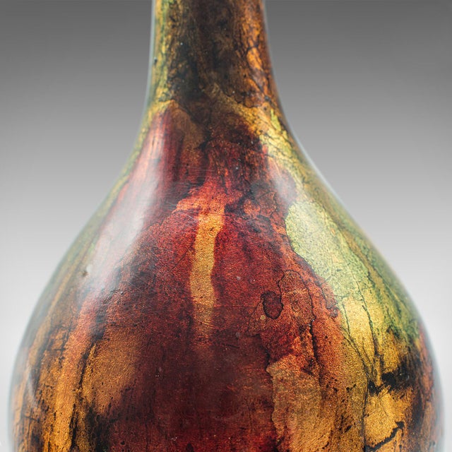 1980's Vintage Teardrop Vase For Sale - Image 9 of 9