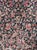 This mid-20th-century Persian Kashan room-size carpet presents an elaborate allover floral composition across a deep navy...