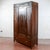 Early 20th Century Art Nouveau Wooden Wardrobe For Sale - Image 3 of 18