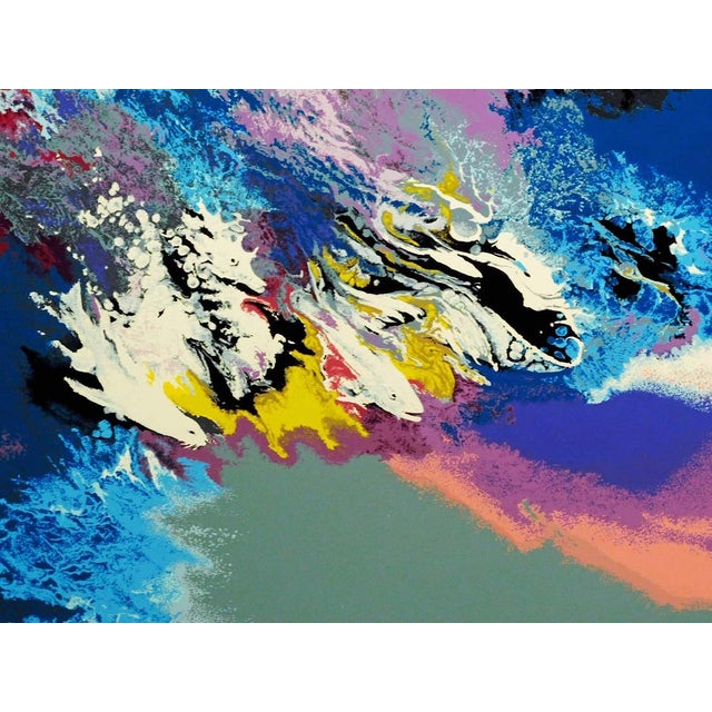 "Sea World" Original Limited Edition Serigraph by Robert Katona Hand signed, titled and numbered by the artistArt Size:...