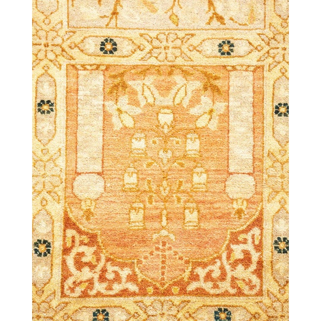 Traditional Mogul, One-of-a-Kind Hand-Knotted Area Rug - Brown, 8' 2" x 10' 1" For Sale - Image 3 of 8