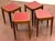 French Modern Stacking Tables in the Style of Jacques Adnet France Circa 1960s For Sale - Image 11 of 11