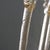 Venetian Blown Glass Wall Lights with Gold Shades, Set of 2 For Sale - Image 8 of 10