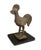 Vintage African Ashanti/Akan Bronze Sculpture of a Bird/ Rooster I Coast 6.25" H W/Stand For Sale - Image 4 of 5