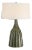 Arteriors Home Nyla Green Ceramic Lamp For Sale