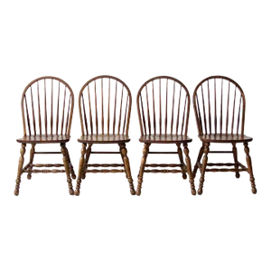 Vintage Dining Chairs Set of 4