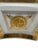 Vintage Mid Century Modern Square Bent Glass Serving Tray With Greek Key Design For Sale - Image 11 of 11