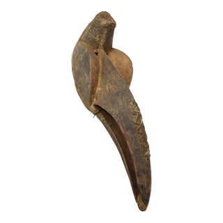 Early 20th Century Dan Guerre Guere Bird Mask Cote d'Ivoire For Sale
